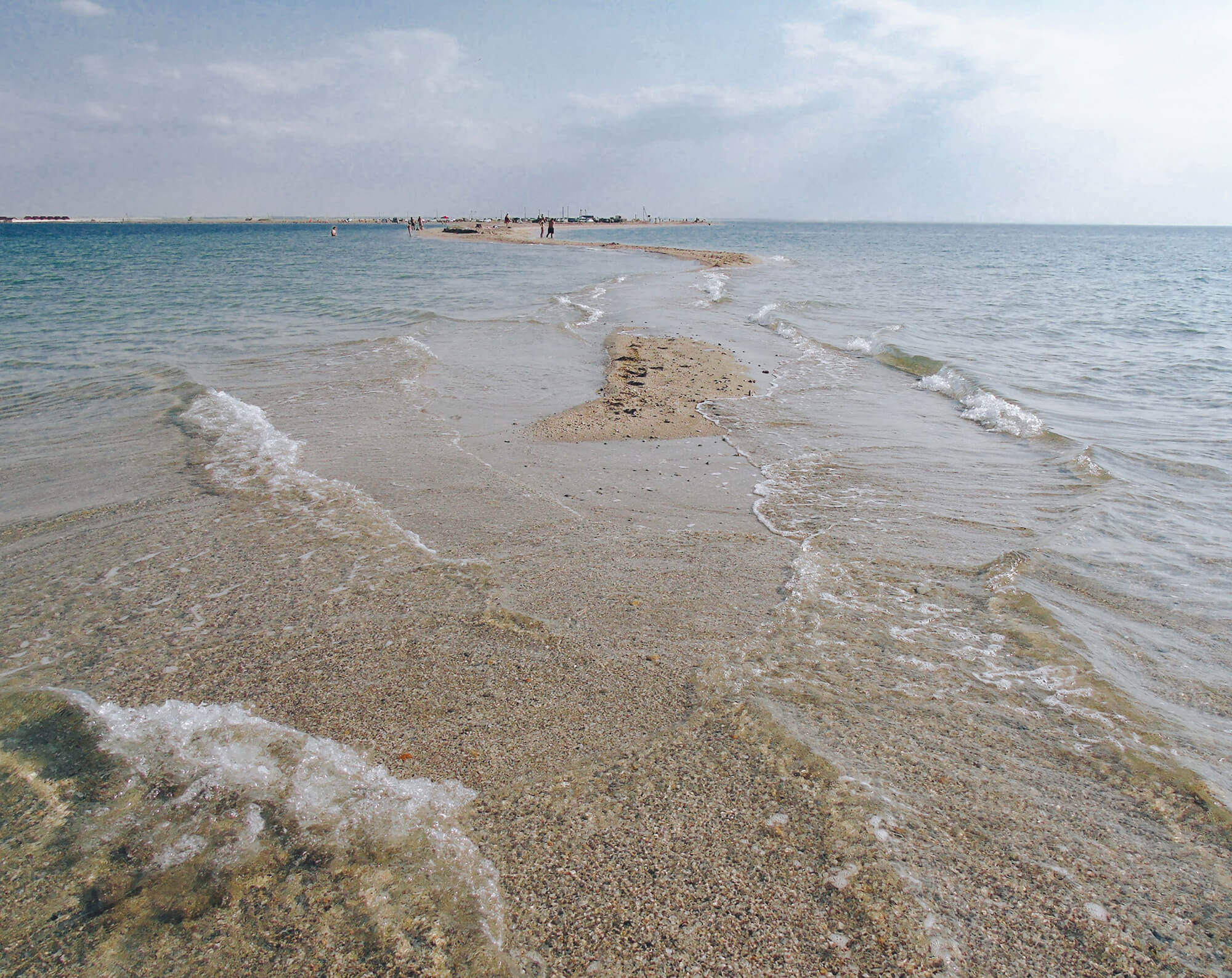 Бакальская коса Отдых в палатке в Крыму
