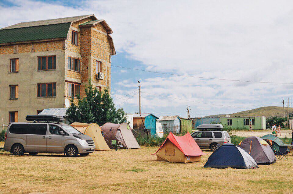 Химик Отдых в Коктебеле с палаткой