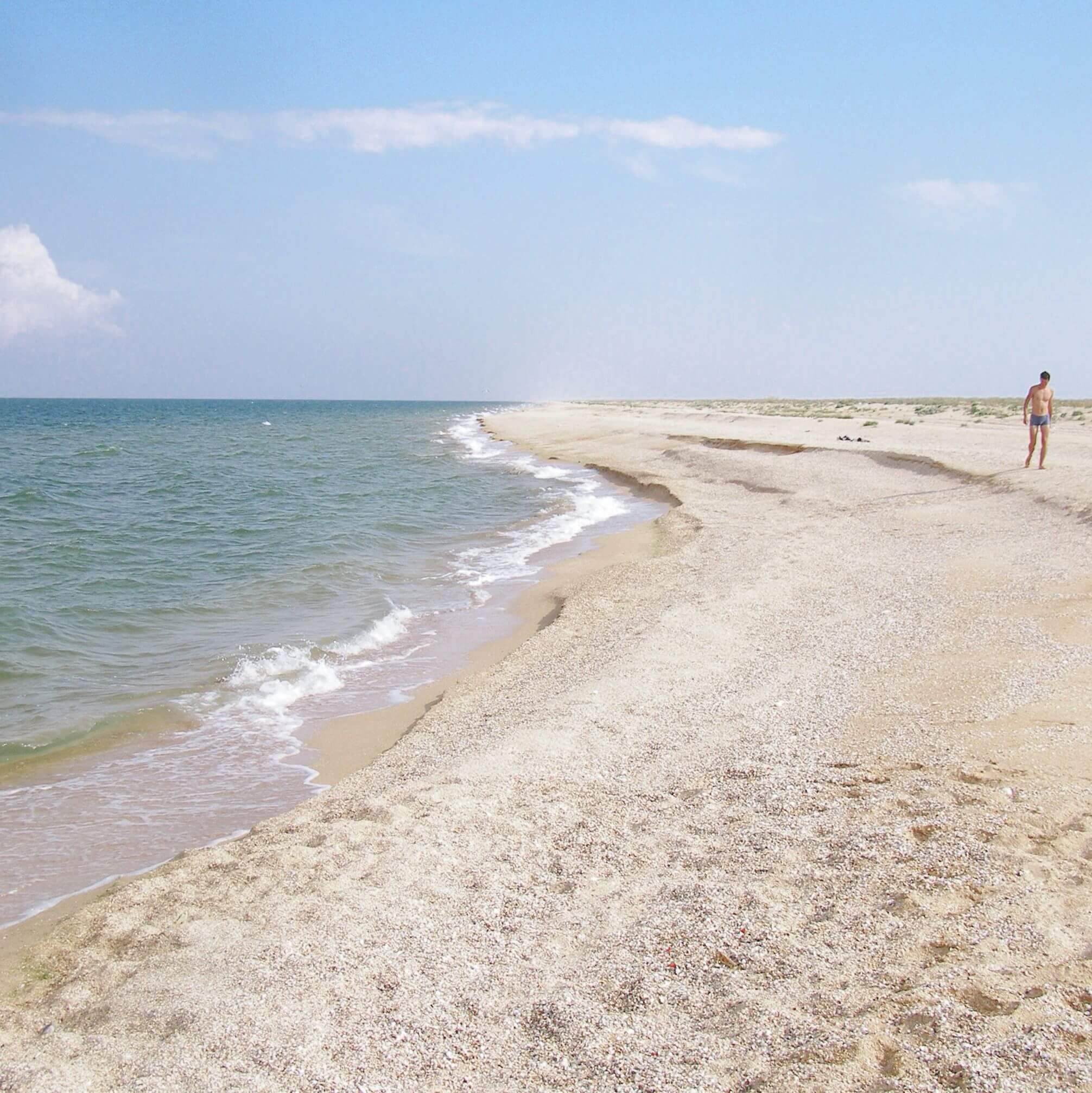Арабатская стрелка Отдых дикарями в Крыму