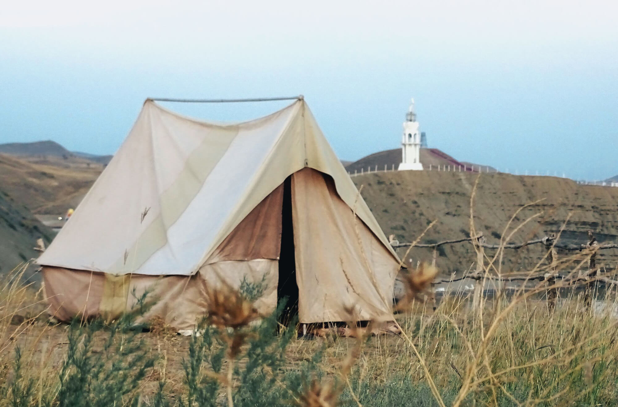 Южное кочевье Кемпинги с палаткой в Ялте