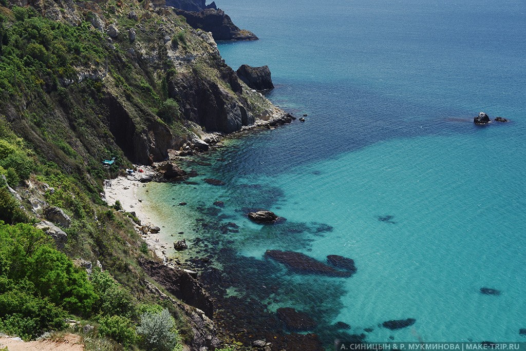 Пляж «Баунти» Где отдыхать в Крыму с палаткой