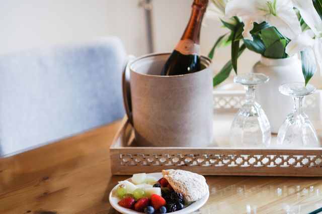 Шампанское в ресторане a la carte