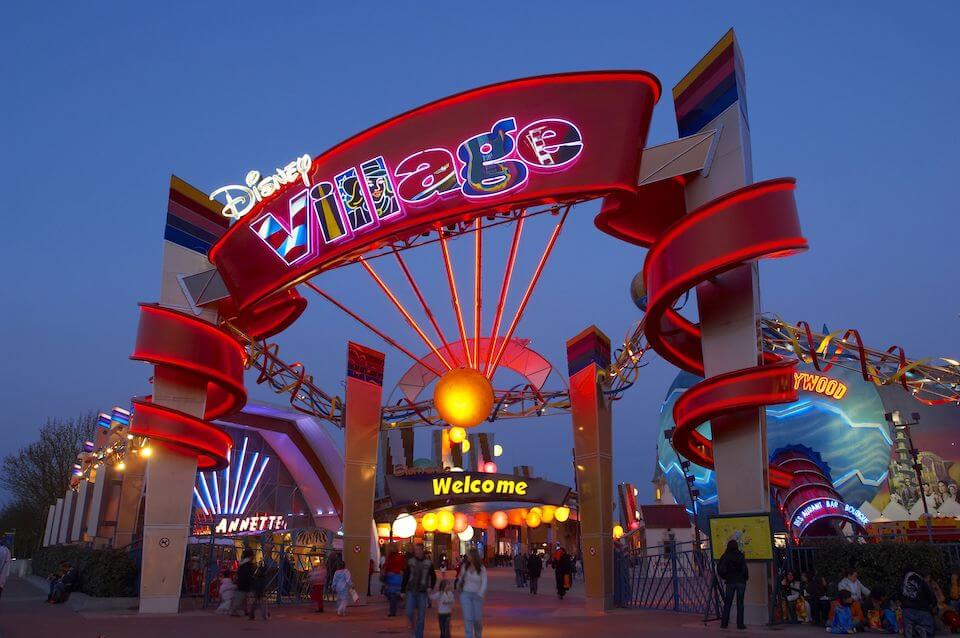 Парк Disney Village, Диснейленд, Париж