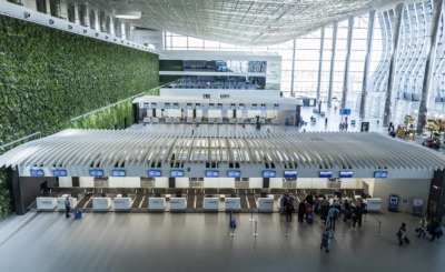 Новый аэропорт в Симферополе в Крыму