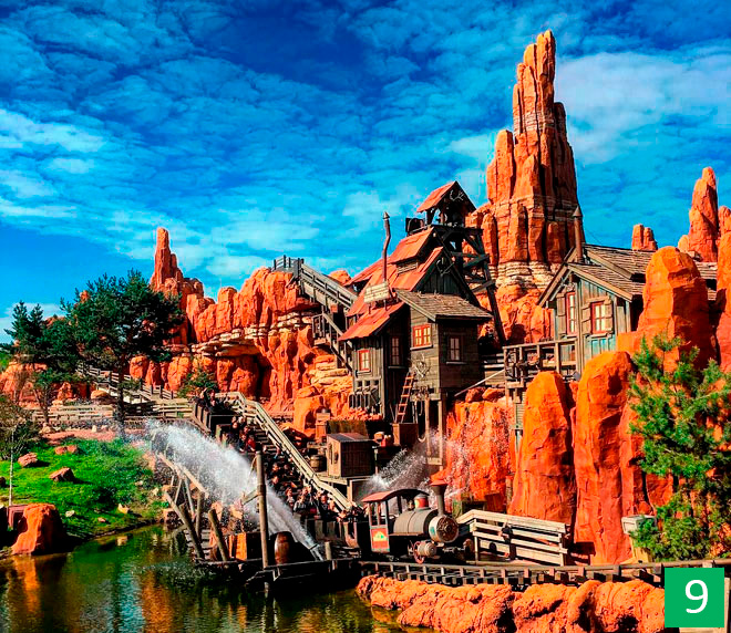 Аттракционы Диснейленда в Париже: описание