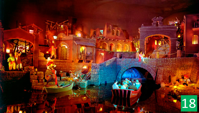 Аттракционы Диснейленда в Париже: описание