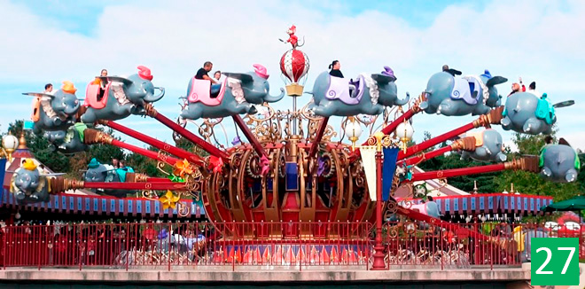 Аттракционы Диснейленда в Париже: описание