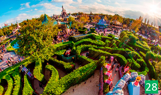 Аттракционы Диснейленда в Париже: описание
