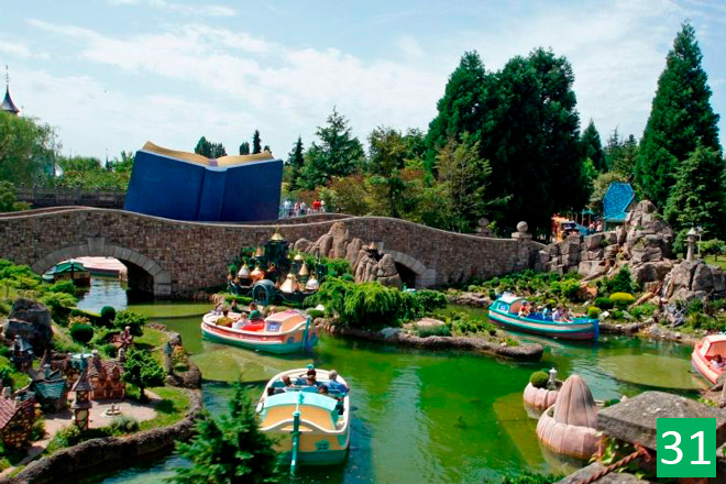 Аттракционы Диснейленда в Париже: описание