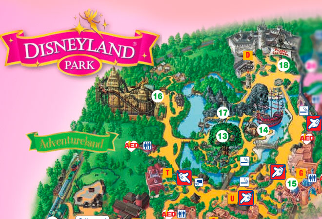 Аттракционы Диснейленда в Париже: описание