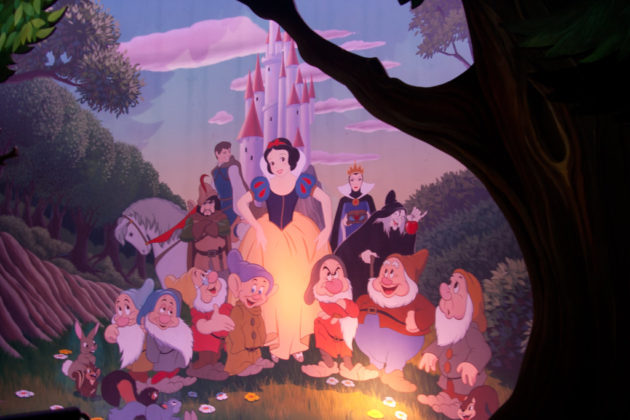 Гравюра на Blanche-Neige et les Sept Nains