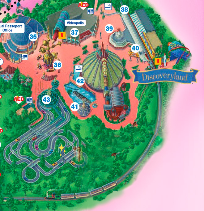 Аттракционы Диснейленда в Париже: описание