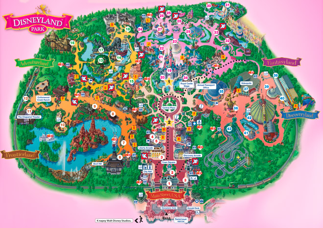 Аттракционы Диснейленда в Париже: описание