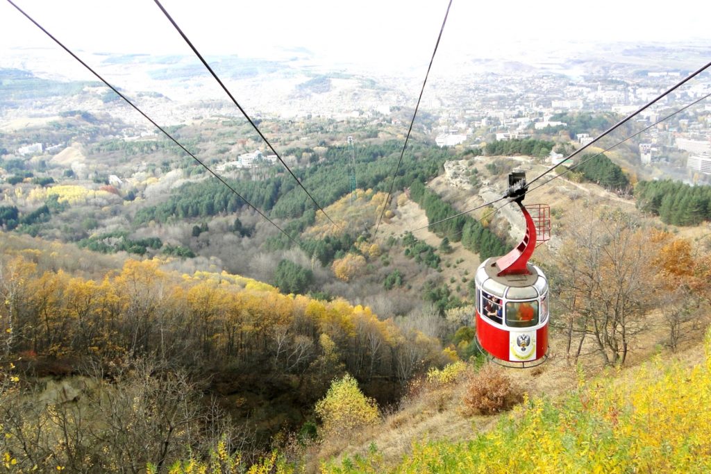 Канатная дорога в Кисловодске Канатная дорога в Кисловодске