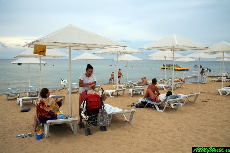 Лучшие пляжи Крыма: пляж в Заозерном