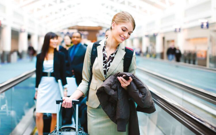 Туристы в аэропорту