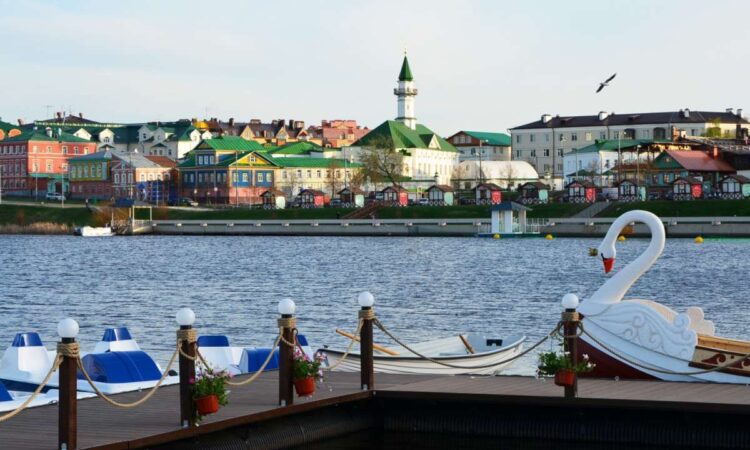 Красивые виды озера Кабан