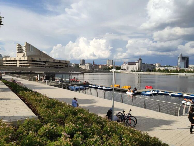 Озеро Кабан летом