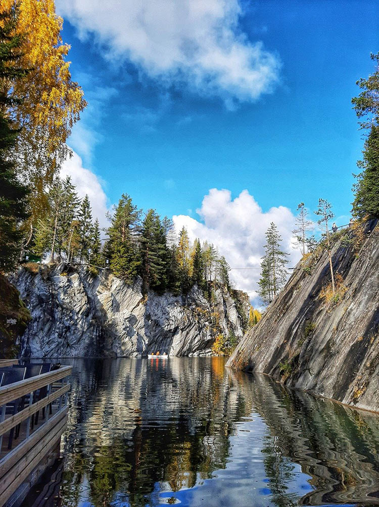 Рускеала, мраморный каньон