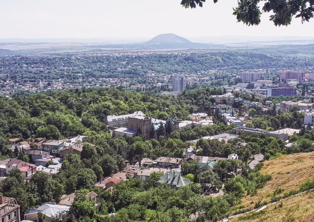 Вид на Пятигорск