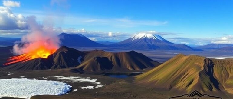 Вулканы Камчатки: огонь и лёд в гармонии природы