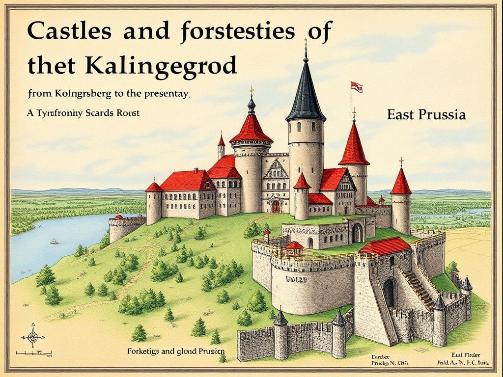Замки и крепости Калининградской области: от Кёнигсберга до наших дней. Историческая карта Восточной Пруссии: крепостные корни региона
