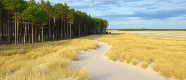 Куршская коса: песчаные дюны и танцующий лес