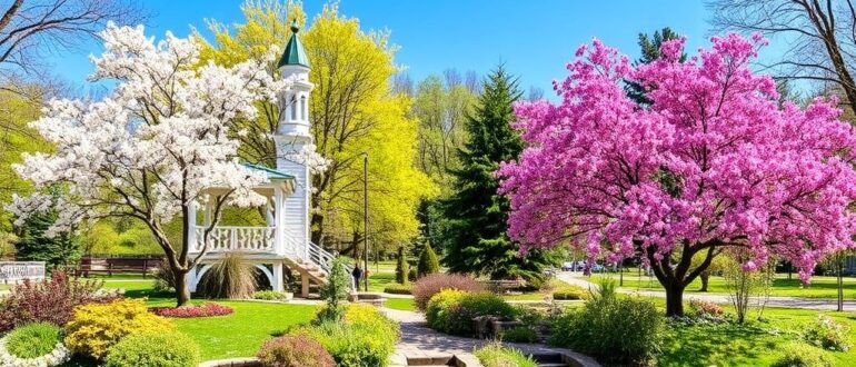 Отдых в Кисловодске весной: цветение, парки, нарзаны